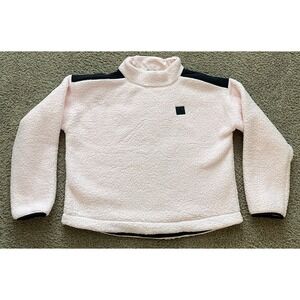 Under‎ Armour Women's UA Sherpa Fleece Pullover Pink Comfort Jacket Size XL
